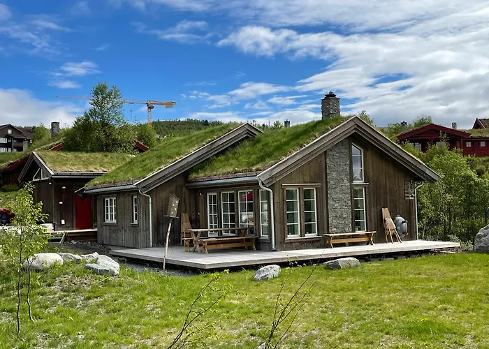 New 4bedroom With Sauna, Terrace & Fireplace Beitostolen