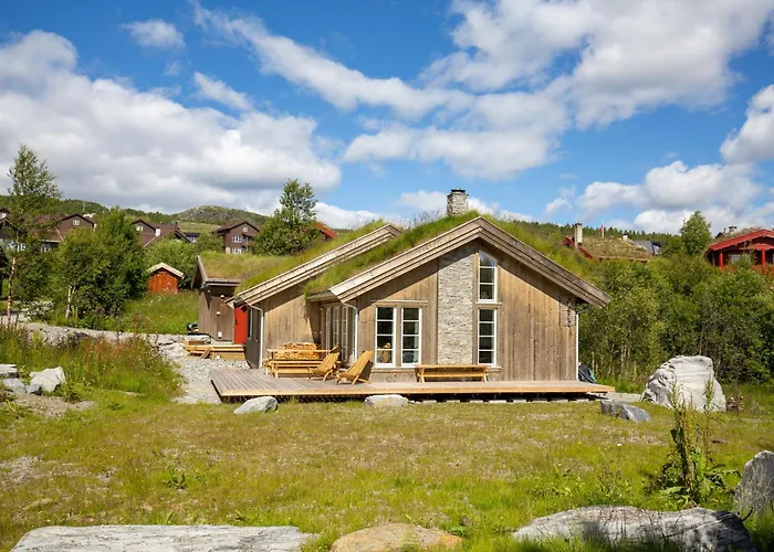 New 4bedroom With Sauna, Terrace & Fireplace Beitostolen