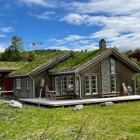 New 4bedroom With Sauna, Terrace & Fireplace Beitostolen